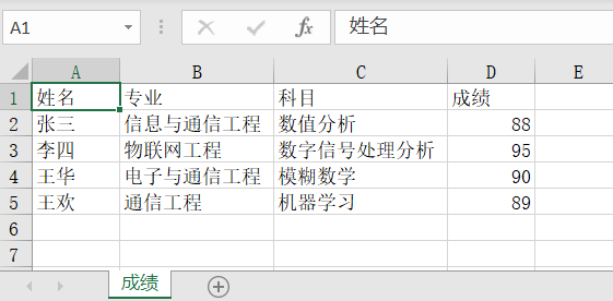 使用 openpyxl 写入数据到 Excel